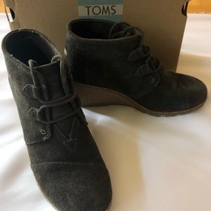 Toms Ankle Boots, Size 7.5